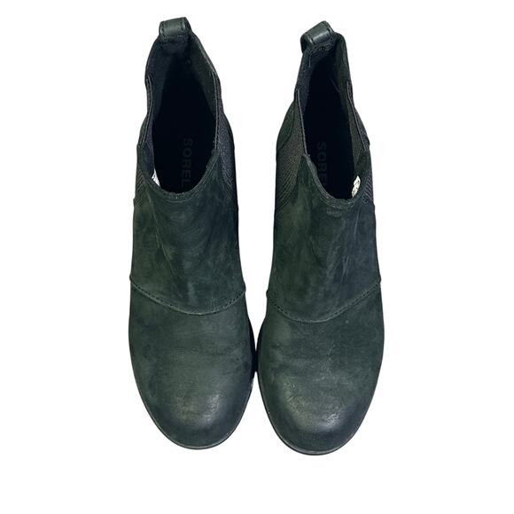Sorel Joan of Arctic Wedge II Boots Womens 7 Black Suede Utility Gorpcore Winter - Picture 3 of 8